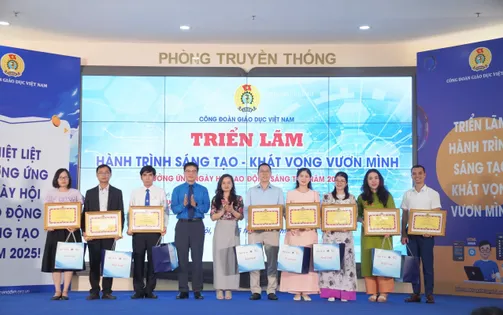 Elmich Việt Nam đồng hành cùng Công đoàn Giáo dục tôn vinh người lao động, nhà khoa học trẻ