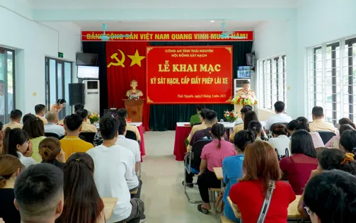 Thái Nguyên: Bắt đầu thi sát hạch lái xe ô tô, dồn sức giải quyết hơn 11.000 hồ sơ tồn đọng
