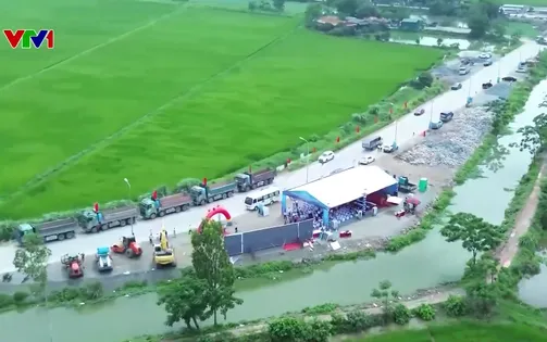 Khởi công tuyến đường Mỹ Đình - Ba Sao - Bái Đính