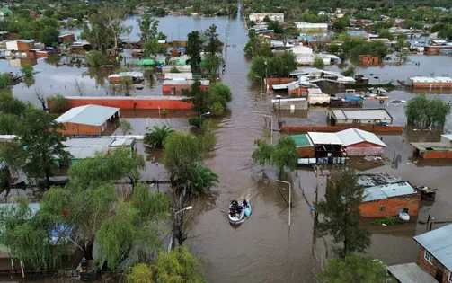 Lũ lụt nghiêm trọng ở Argentina, hàng nghìn người phải sơ tán