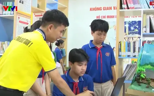 Khi trường học số hóa không gian văn hóa Hồ Chí Minh