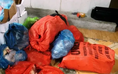 Phát hiện, thu giữ gần 6,5 tấn thịt đông lạnh không rõ xuất xứ