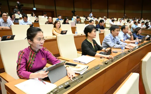 Nghị quyết về việc rút ngắn nhiệm kỳ Quốc hội khoá XV và Ngày bầu cử đại biểu Quốc hội khóa XVI