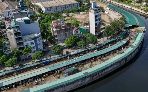 Chủ tịch TP Hà Nội: khẩn trương làm rõ tình trạng tồn tại chợ La Khê