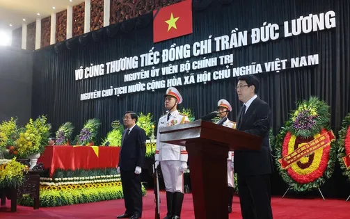 Toàn văn lời điếu tại Lễ truy điệu nguyên Chủ tịch nước Trần Đức Lương