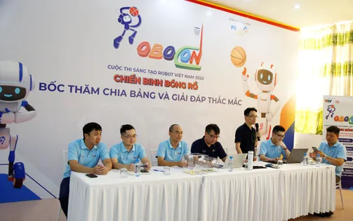 62 đội tham gia vòng sơ tuyển Robocon Việt Nam 2025