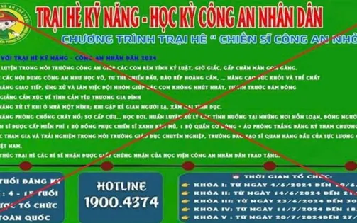Cảnh giác chiêu trò lừa đảo núp bóng mô hình trại hè, học kỳ trải nghiệm