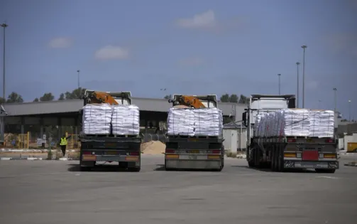 Israel cho phép 92 xe tải viện trợ vào Gaza trong ngày