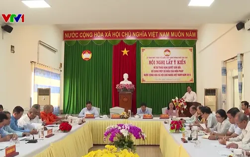 99,75% ý kiến tán thành với nội dung sửa đổi Hiến pháp 2013