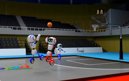 Giải đáp thắc mắc về ném bóng và ghi điểm tại Robocon 2025