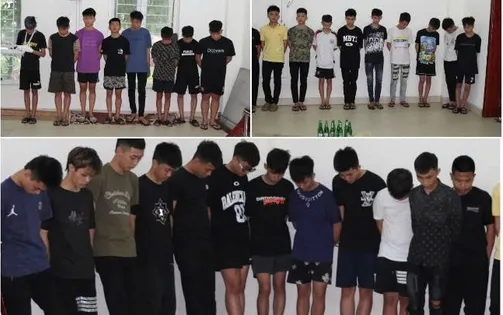 Nghệ An: Bắt 28 đối tượng thanh thiếu niên dùng hung khí giải quyết mâu thuẫn trong đêm