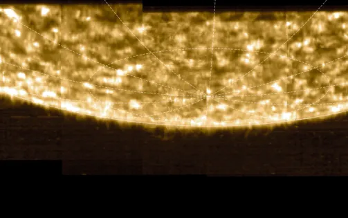 Tàu Solar Orbiter lần đầu chụp hình ảnh về hai cực của Mặt Trời