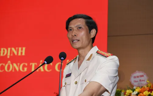 Đại tá Ngô Thanh Bình giữ chức Cục trưởng Cục Cảnh sát điều tra tội phạm về ma túy