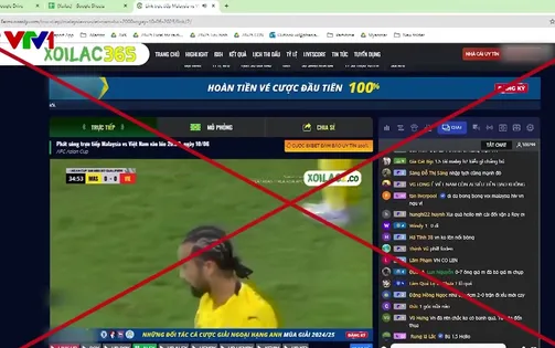 Bẫy web "lậu" dẫn vào thế giới cá độ