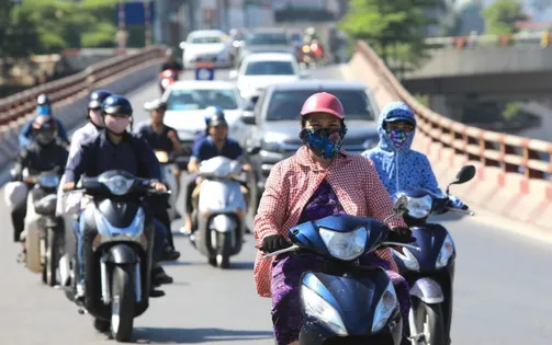 Trung Bộ nắng cả tuần, trung du Bắc Bộ mưa dông