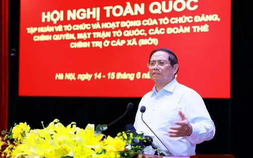 Thủ tướng Phạm Minh Chính: Đến 30/6 hệ thống chính trị cấp xã trong toàn quốc đi vào hoạt động đồng bộ