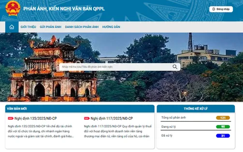 Trước 20/6, hoàn thành tích hợp hệ thống thông tin tiếp nhận, xử lý phản ánh, kiến nghị về văn bản quy phạm pháp luật