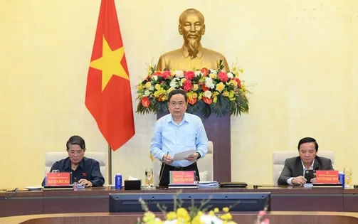 Chủ tịch Quốc hội Trần Thanh Mẫn chủ trì phiên họp về công tác nhân sự