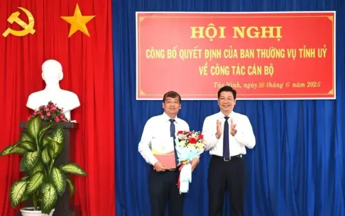 Ông Võ Đức Trong làm Trưởng ban Tổ chức Tỉnh ủy Tây Ninh