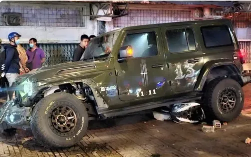 Lời khai của tài xế xe Jeep gây tai nạn liên hoàn ở Thành phố Hồ Chí Minh