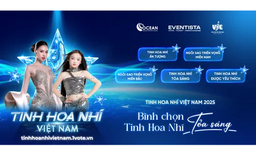 Tinh Hoa Nhí Việt Nam 2025 khởi động các hạng mục bình chọn