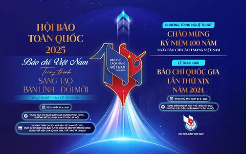 Truyền hình trực tiếp: Khai mạc Hội báo toàn quốc 2025 (8h, 19/6)
