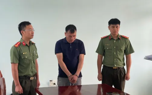 Đào trộm 800.000 m³ đất, Giám đốc doanh nghiệp ở Bắc Giang bị khởi tố