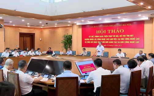 Hà Nội cần cơ chế đặc thù để thu hút chuyên gia công nghệ