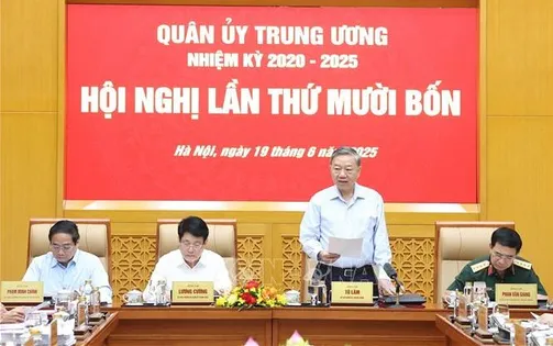 Tổng Bí thư Tô Lâm chủ trì Hội nghị Quân ủy Trung ương lần thứ 14
