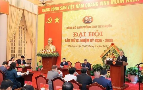 Phát huy vai trò tham mưu cấp chiến lược của Văn phòng Chủ tịch nước