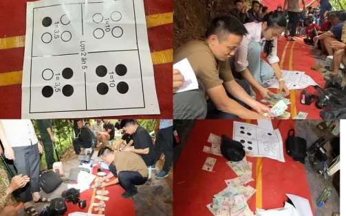 Vận động đối tượng cầm đầu đường dây tổ chức đánh bạc trên đồi quế ra đầu thú