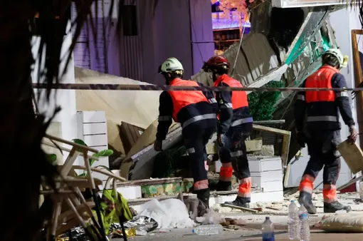 Sập tòa nhà ở quần đảo Balearic của Tây Ban Nha, ít nhất 4 người thiệt mạng