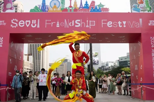 Món Việt thu hút người dân Hàn Quốc tại Lễ hội Hữu nghị Seoul 2024