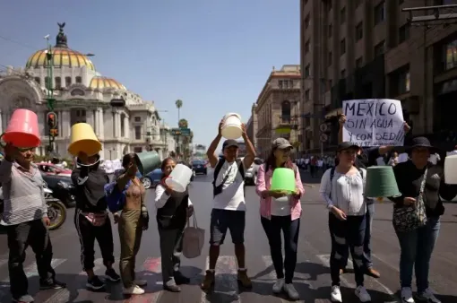 Thủ đô Mexico City đối mặt tình trạng cạn kiệt nguồn nước