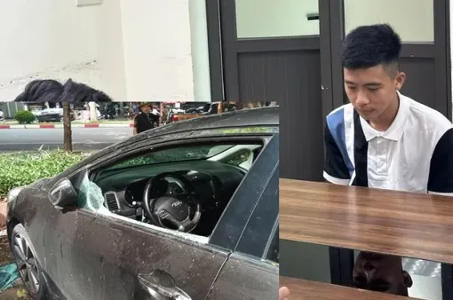 Bắt đối tượng đập kính hàng loạt ô tô ở Hà Nội để trộm cắp tài sản