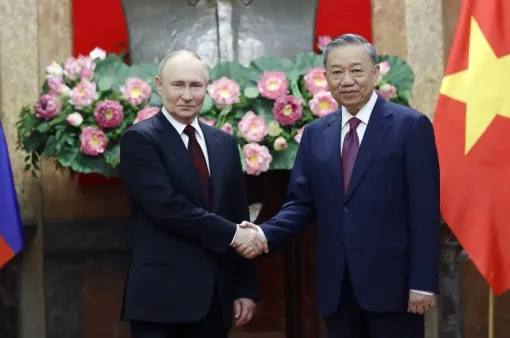 Chuyến thăm của Tổng thống Nga Vladimir Putin là điểm nhấn nổi bật của đối ngoại Việt Nam năm 2024
