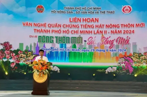 TP Hồ Chí Minh khai mạc Liên hoan văn nghệ quần chúng Tiếng hát nông thôn mới