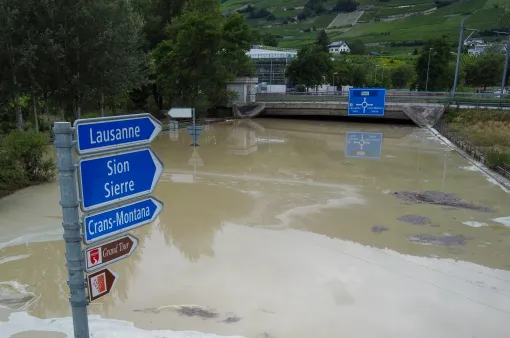 7 người tử vong sau mưa bão tàn phá Pháp, Thụy Sĩ và Italy
