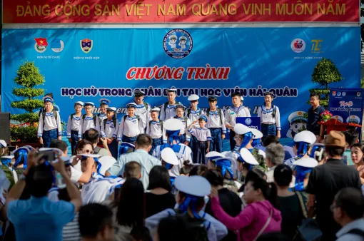 Khánh Hòa: Khai mạc chương trình "Chúng em là chiến sỹ Hải quân" năm 2024