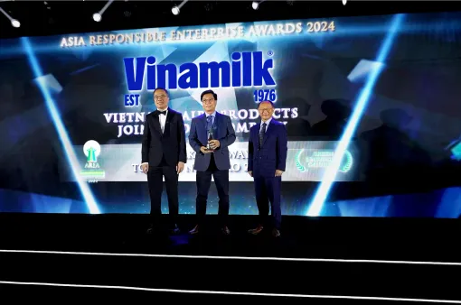 Vinamilk được vinh danh tại giải thưởng doanh nghiệp trách nhiệm châu Á