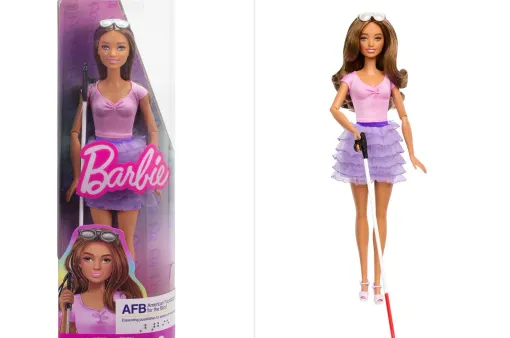 Búp bê Barbie khiếm thị thúc đẩy hòa nhập cộng đồng