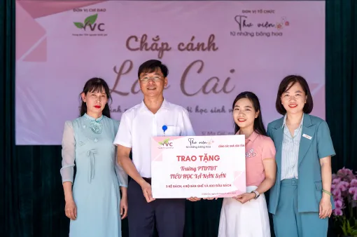 Chắp cánh ước mơ cho học trò vùng cao với 3 thư viện mới nhân dịp khai giảng