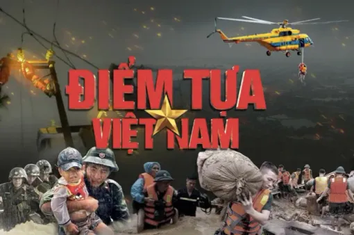 Chương trình đặc biệt "Điểm tựa Việt Nam": Những câu chuyện chân thực từ tâm bão, tâm lũ