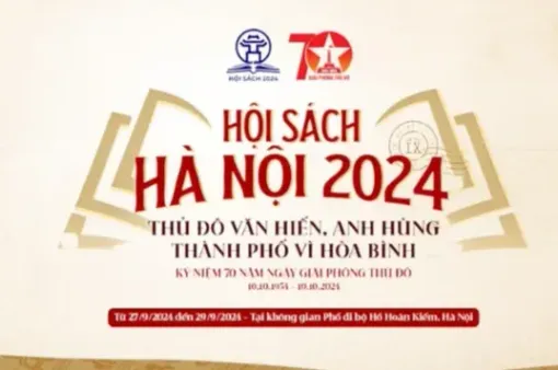 Hội sách Hà Nội 2024 tôn vinh giá trị văn hóa truyền thống thủ đô