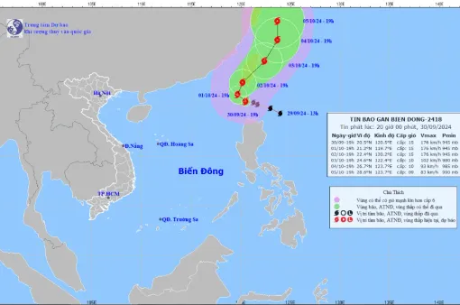 Bão Krathon giật trên cấp 17 có khả năng đi vào Biển Đông