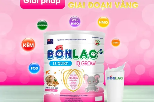 Sữa Bonlac: Lựa chọn chất lượng cho sức khỏe của gia đình