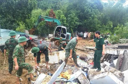 Vụ sạt lở nghiêm trọng tại Hà Giang: Huy động tối đa lực lượng tìm kiếm nạn nhân mất tích