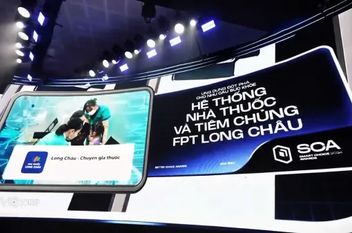 FPT Long Châu thắng giải “Ứng dụng đột phá cho nhu cầu sức khỏe” tại Better Choice Awards 2024