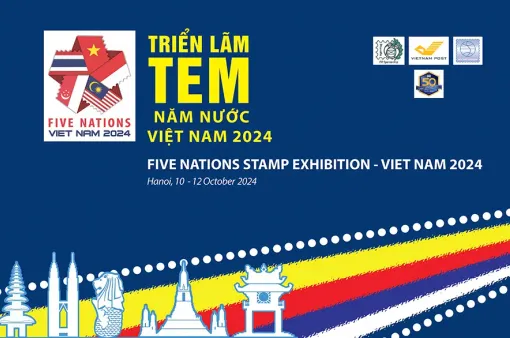 Việt Nam đăng cai tổ chức Triển lãm Tem 5 nước ASEAN