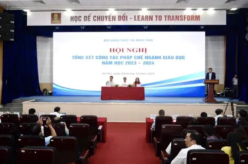 Bộ trưởng Bộ GDĐT lưu ý nhiều chữ 'không' trong công tác pháp chế